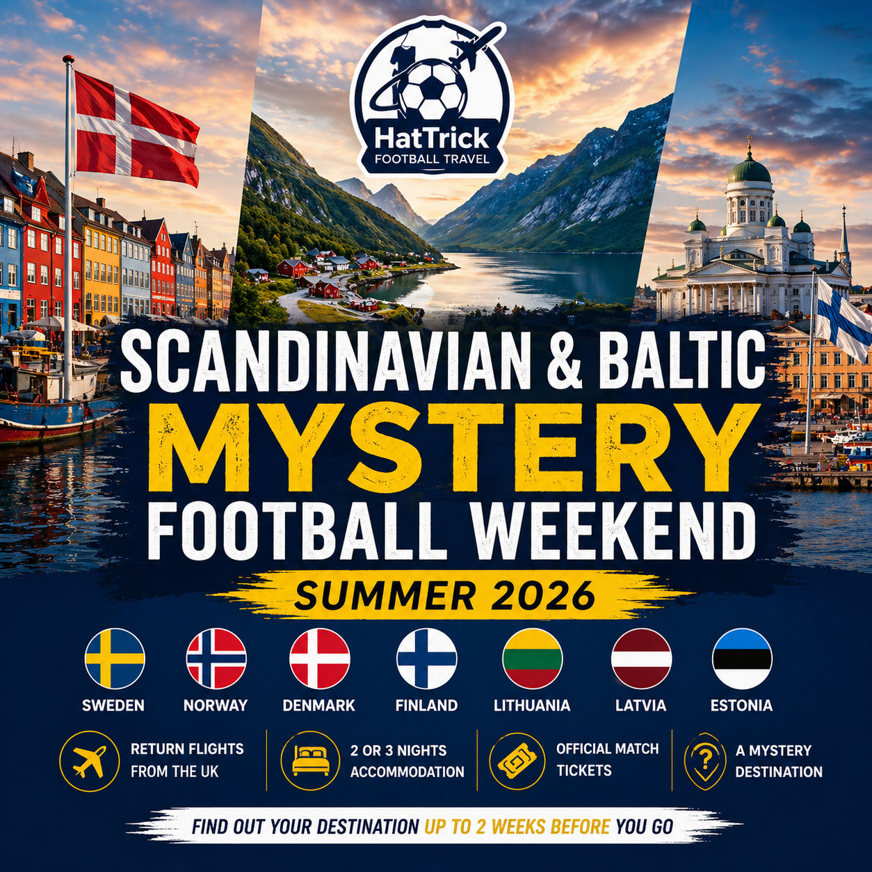 Summer Scandinavian Special - Weekend of 11/12 July 2026